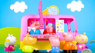 ¡El helado gigante de Peppa Pig! Vídeos con juguetes para niños