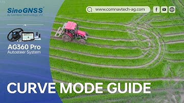 How to use Curve mode on AG360Pro autosteer