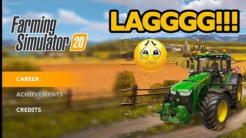How to fix lag problem in farming simulator 20 || FS 20 ||