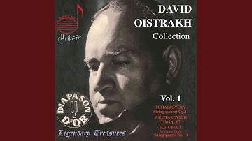 String Quartet No. 1 in D Major, Op. 11, TH 111: III. Scherzo. Allegro non tanto e con fuoco