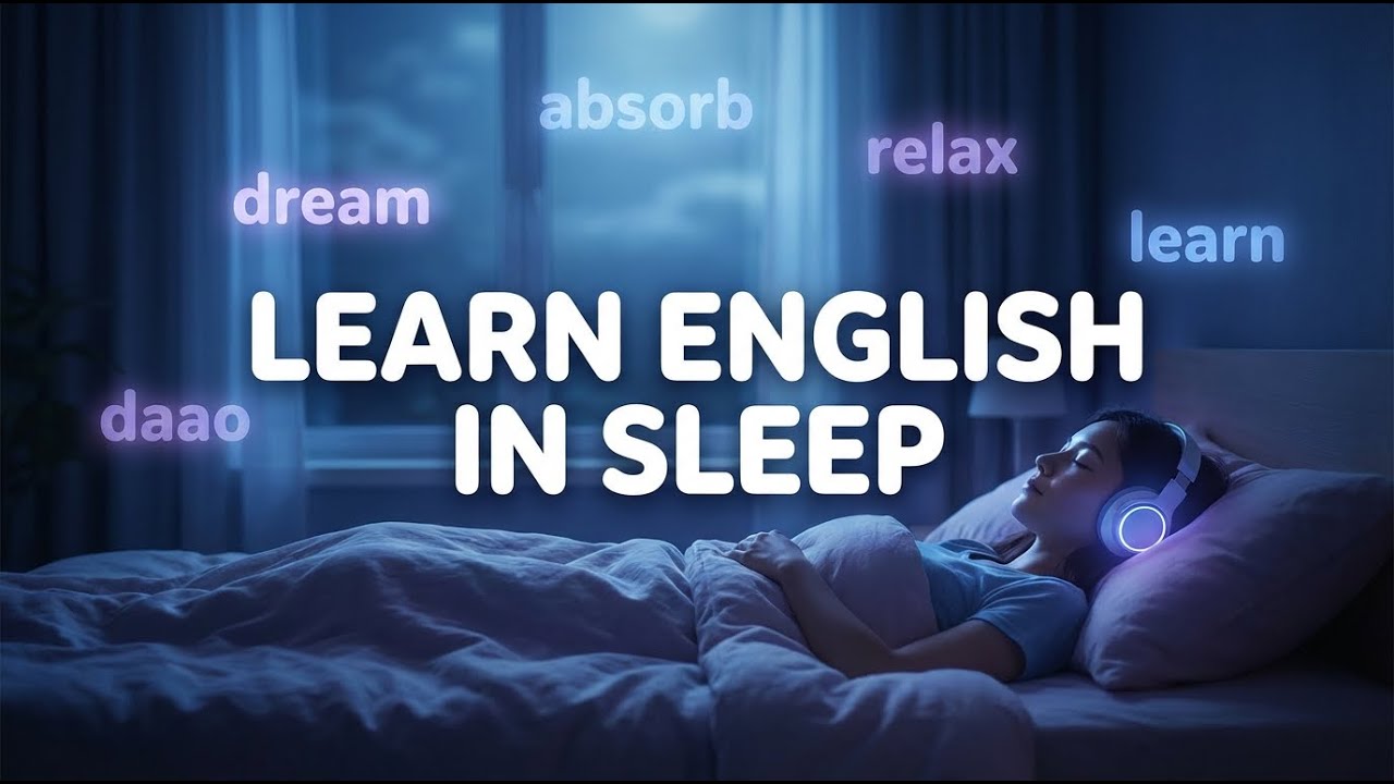 Learn English While You Sleep 🌙 | 1000 Common Words & Phrases (Deep Sleep Method)