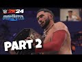 TLC MATCH - WWE 2k24 MyRise Undisputed Gameplay Walkthrough Part 2