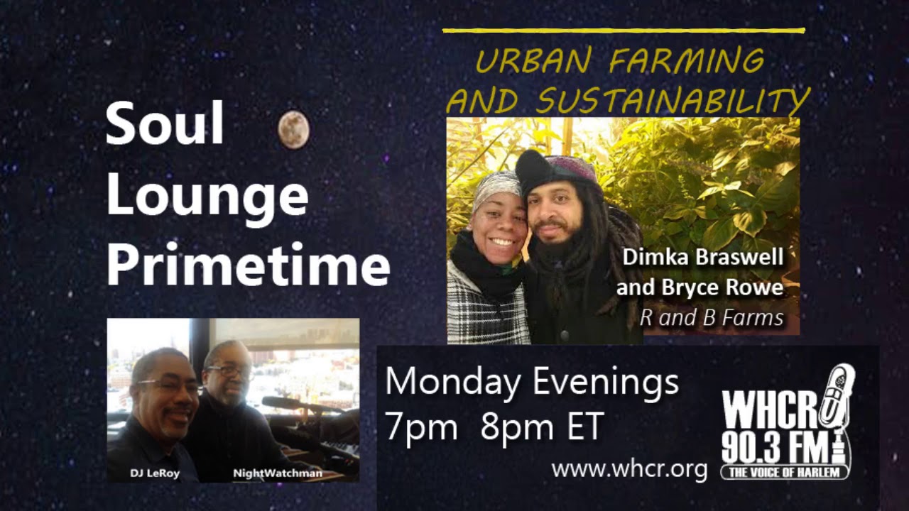 Soul Lounge Primetime: Urban Farming & Sustainability - Bryce Rowe ...