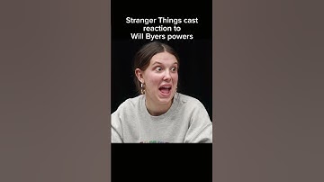 Stranger Things cast reaction after knowing Will have powers #strangerthings #fypシ