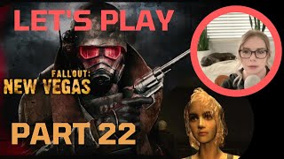 Let's Play Fallout New Vegas BLIND Playthrough | Part 22 | Black Widow