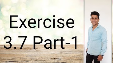 NCERT Solutions for Class 10 Maths Chapter 3- Pair of Linear Equations in Two Variables Exercise 3.7