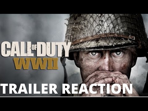 Elykhull Reaction to Call of Duty WW2 (2017) Reveal Trailer