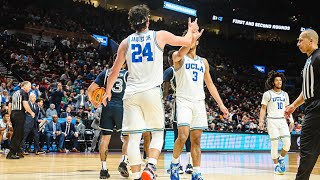 No. 4-seed UCLA Outlasts No. 13-seed Akron, 57-53