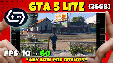 GTA 5 Lite on Android | GameHub Emulator Full Setup & Smooth Gameplay Tutorial