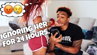 IGNORING BRI FOR 24 HOURS PRANK .. (SHE CRIED 😭)