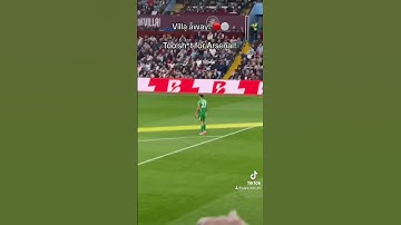 Thumbnail of The Arsenal fans sing Emi Martinez a song during the Villa win...