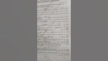 BCHES102 / BCHES202 Important Questions of Chemistry Vtu syllabus 1st year engineering CSE stream