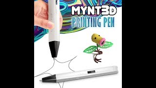 MYNT3D Professional Printing 3D Pen with OLED Display Review
