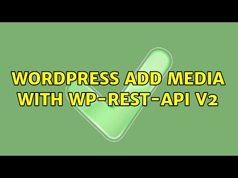 Wordpress: Add media