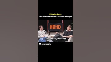 @HDinHDPodcast 100 rejections then mark cuben invest $1M without meeting US 😱 #hdinhdac