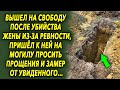 Вышел на свободу спустя много лет, и пришёл к супруге просить прощения, а увидев это…