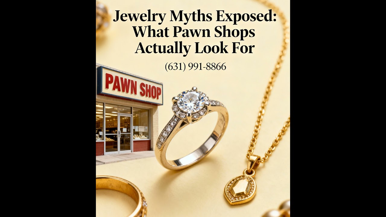 Jewelry Myths Exposed: What Pawn Shops Actually Look For