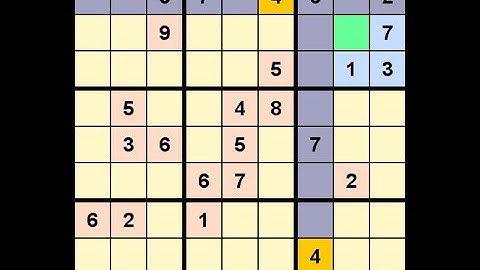 How to Solve Washington Times Sudoku Difficult February 11, 2022