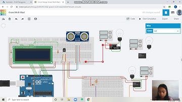 Arduino Uno dengan 3 sensor(cahaya,suhu,dan jarak) menggunakan lampu, power suplay dan relay