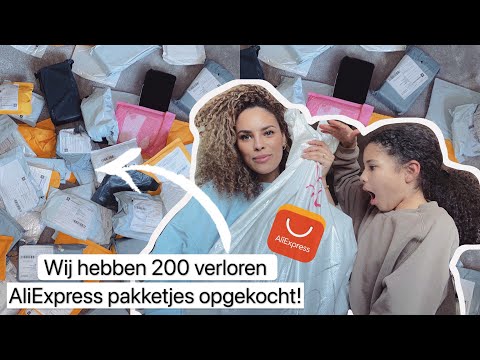 OMg Wij hebben 200 verloren ALiExpress pakjes opgekocht! wat zit er allemaal in?