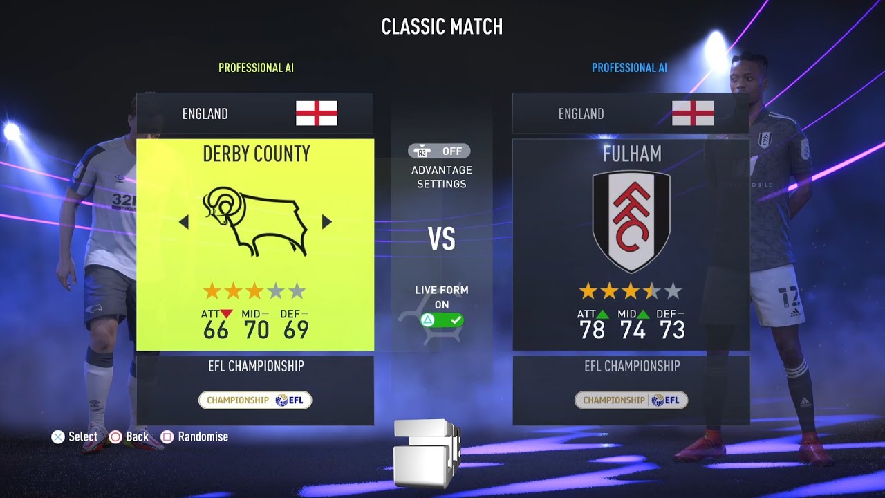 Fifa 22 English Football League Championship Ratings & Kits YouTube