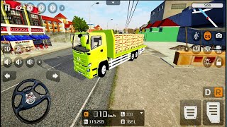 BUSSID Mod Truck Hino - Bus Simulator Indonesia Mod - Android Gameplay screenshot 3