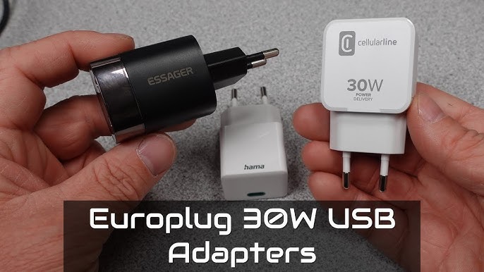 Test des chargeurs USB-C et USB A Anker 30W et Aukey 46W