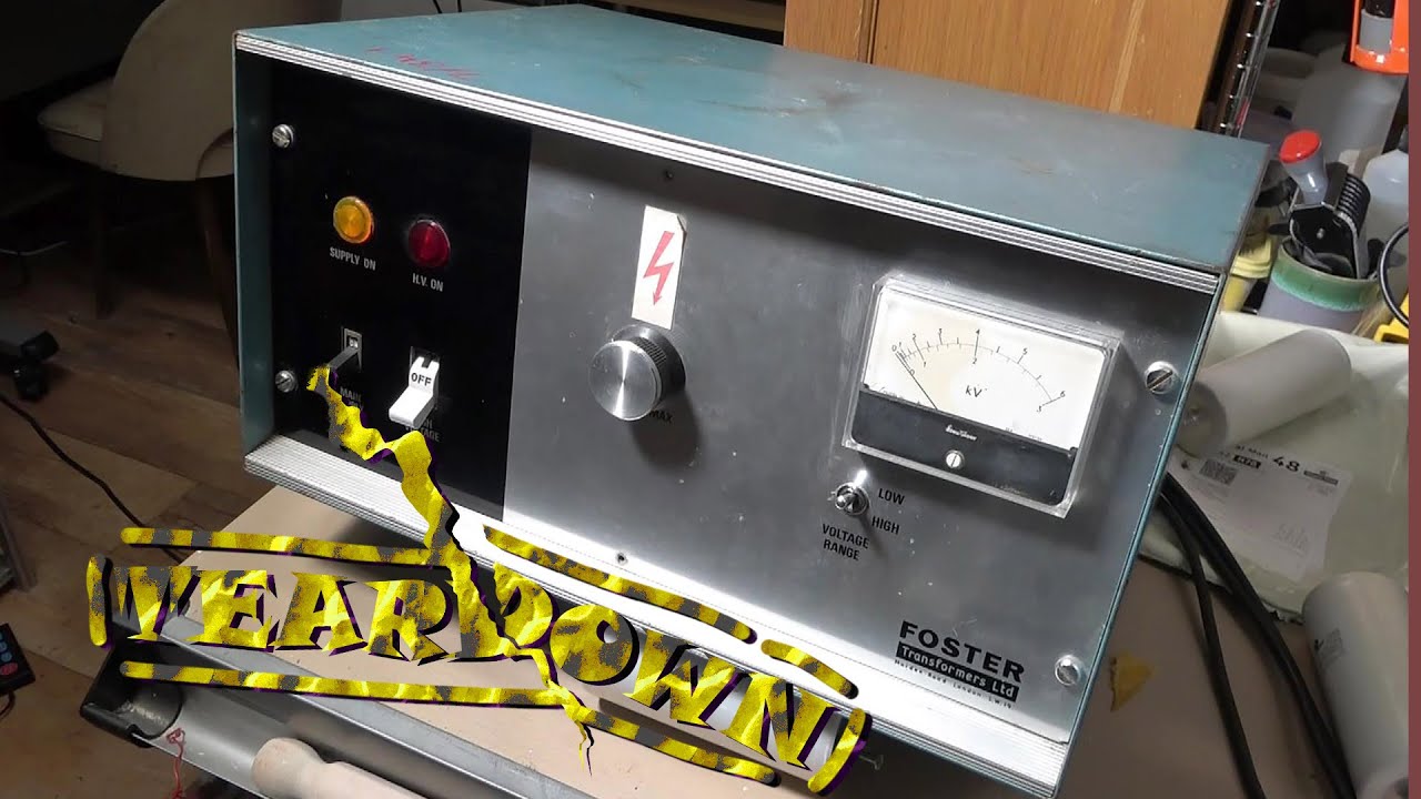 0031 High Voltage transformer Teardown