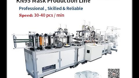 N95 KN95 FFP2 Headloop mask machine Head strap mask machine Fully auto production line Moslem Muslim