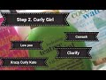 Step 2 curly girl method. Low poo, cowash, clarify. How to cleanse hair follow in curly girl method