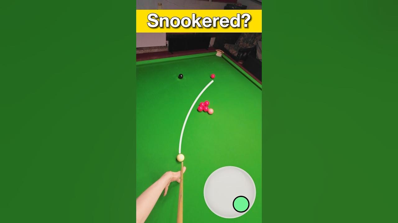 Snooker Curve The Cue Ball 😵‍💫 GoPro Headcam POV YouTube