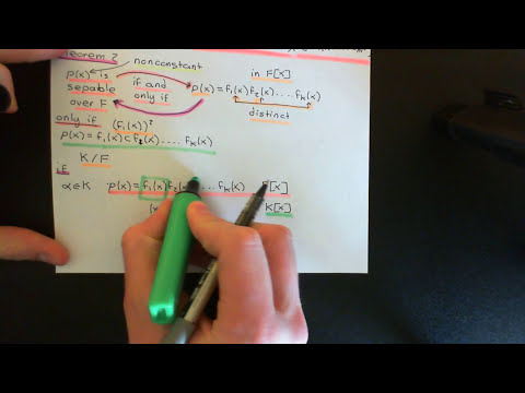 Separable Polynomials over