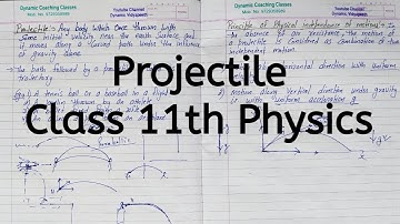 Projectile Motion | Chapter 3 | Motion in a Plane | Class 11 Physics