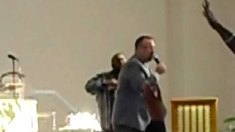 Preacher Kevin Mayfield preaching at Bountiful Ble...
