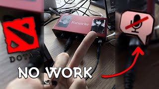 Как исправить перечеркнутый микрофон в Dota 2 (аудиокарта) | Полное решение 2025