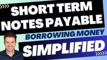 How to Record Short Term Notes Payable when Borrowing Money