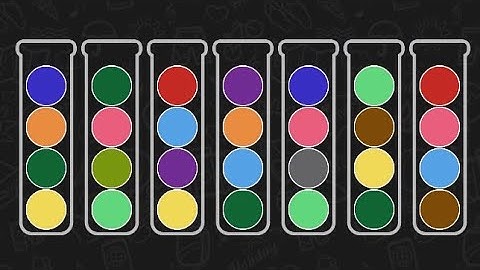 Ball Sort Puzzle Level 111 Solution