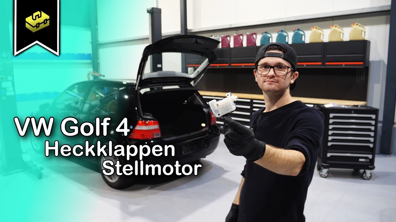 Stellmotor Heckklappe Zentralverriegelung VW Golf IV Beetle Bora Koff