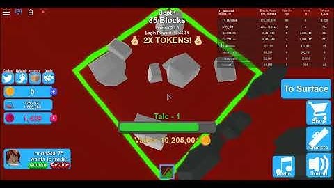 HITTING 100 REBIRTHS IN MINING SIMULATOR (Roblox)