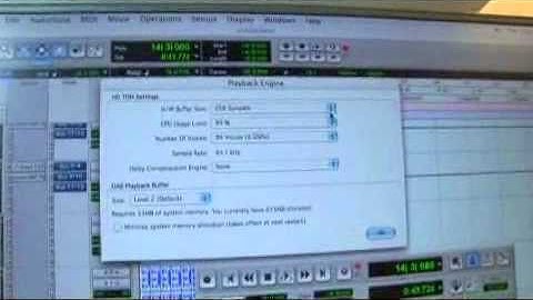 Pro Tools Playback Engine Tips