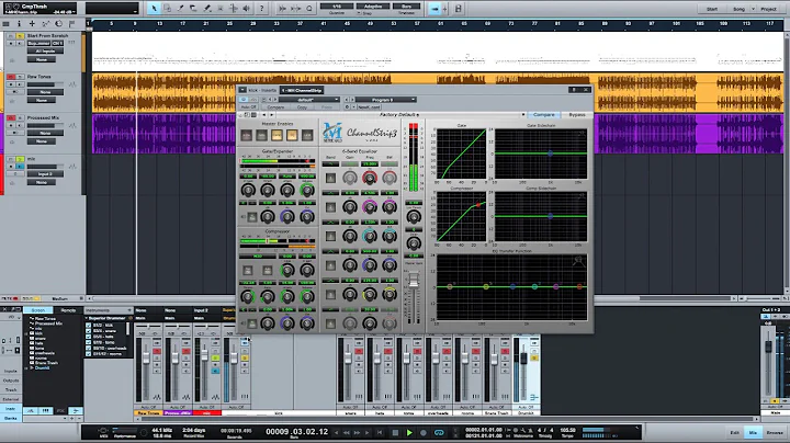 Drum Mixing w/ Superior Drummer (Part 2:  Compression and EQ)