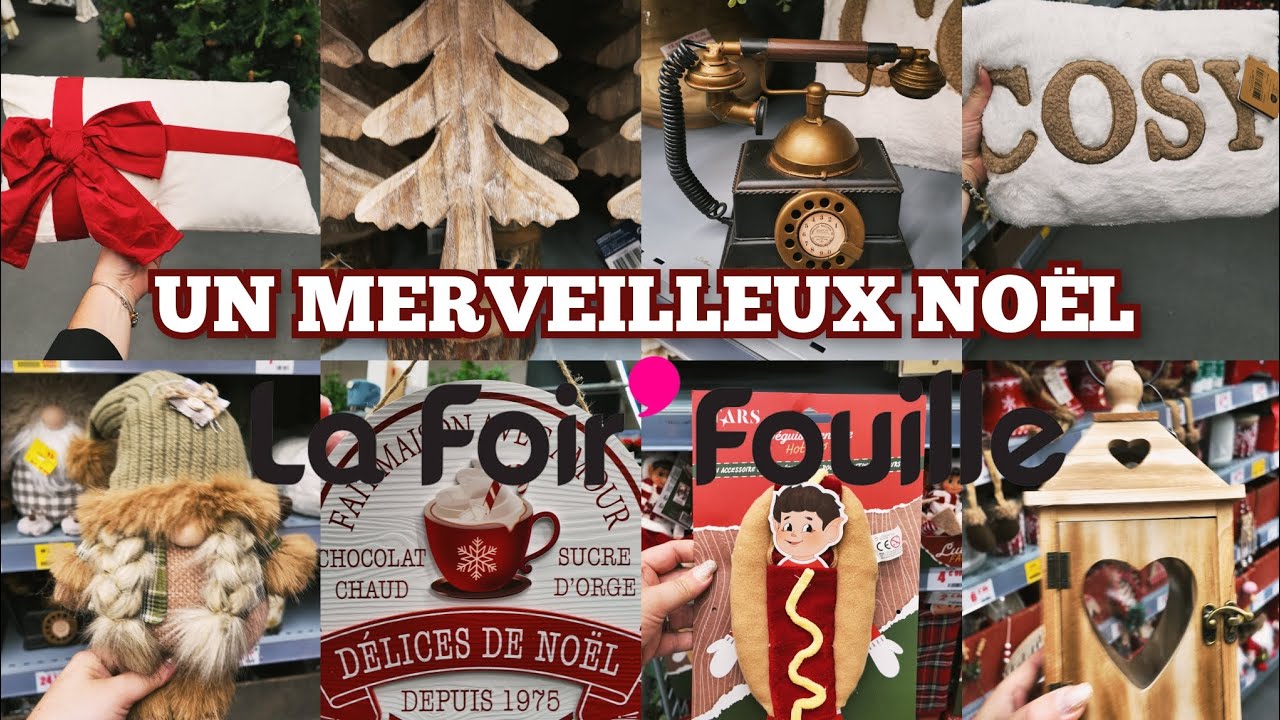 ⭐️ DÉCO CHALEUREUSE DE NOËL CHEZ LA FOIR'FOUILLE 🦇 HALLOWEEN EST LÀ  AUSSI🎃