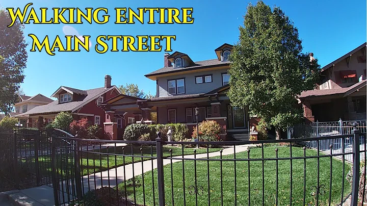 Walking entire Main St. - Hutchinson, KS