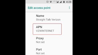 Famous Straight Talk Verizon APN Settings Wealth