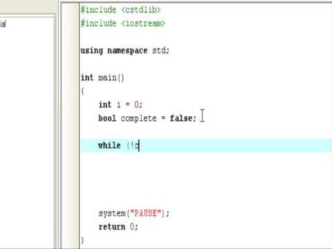 C++ Tutorial 11 While Loops CAVEMAN FRIENDLY HQ