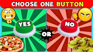 Choose One Button Food Edition | Cooking Challenge Yes Or No