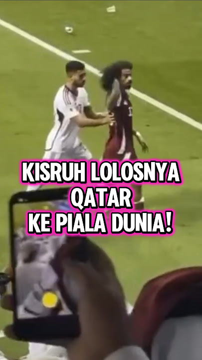 Qatar Lolos Piala Dunia, Tapi Selebrasi Picu Kericuhan Hebat! #qatar #uea #afc #messi #ronaldo