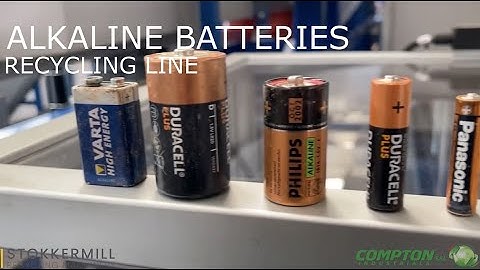 Recycling alkaline batteries | STOKKERMILL