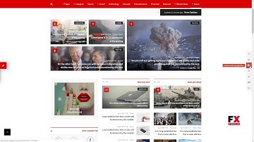 USNews Multipurpose News, Magazine and Blog HTML5 Template        Rob