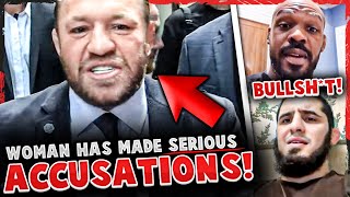 SERIOUS ACCUSATIONS made against Conor McGregor by woman + Conor RESPONDS! Jon Jones &amp; Islam!